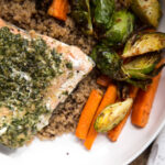 saumon pesto erable Cinq Fourchettes recette