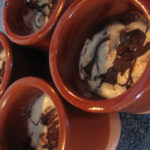 Petits pots chocolat et Baileys