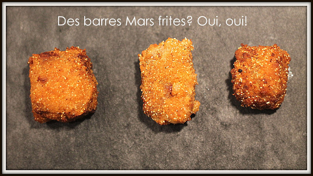 Barres Mars frites - Cinq Fourchettes