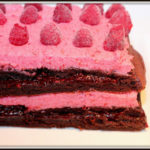 Lasagne de brownies aux framboises - Cinq Fourchettes
