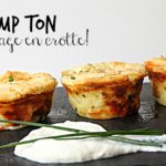 Cupcakes de patates pilées au fromage en grain - Cinq Fourchettes