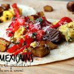 Tacos mexicains aux oeufs et aux patates - Cinq Fourchettes