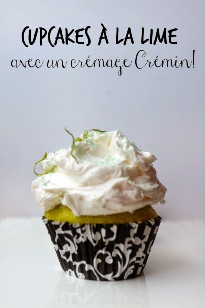 Cupcakes à la lime + mon ingrédient secret : le Cremin! - Cinq Fourchettes