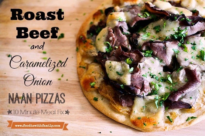 7 idées de pizza sur pain naan! Vous allez adorer! - Cinq Fourchettes