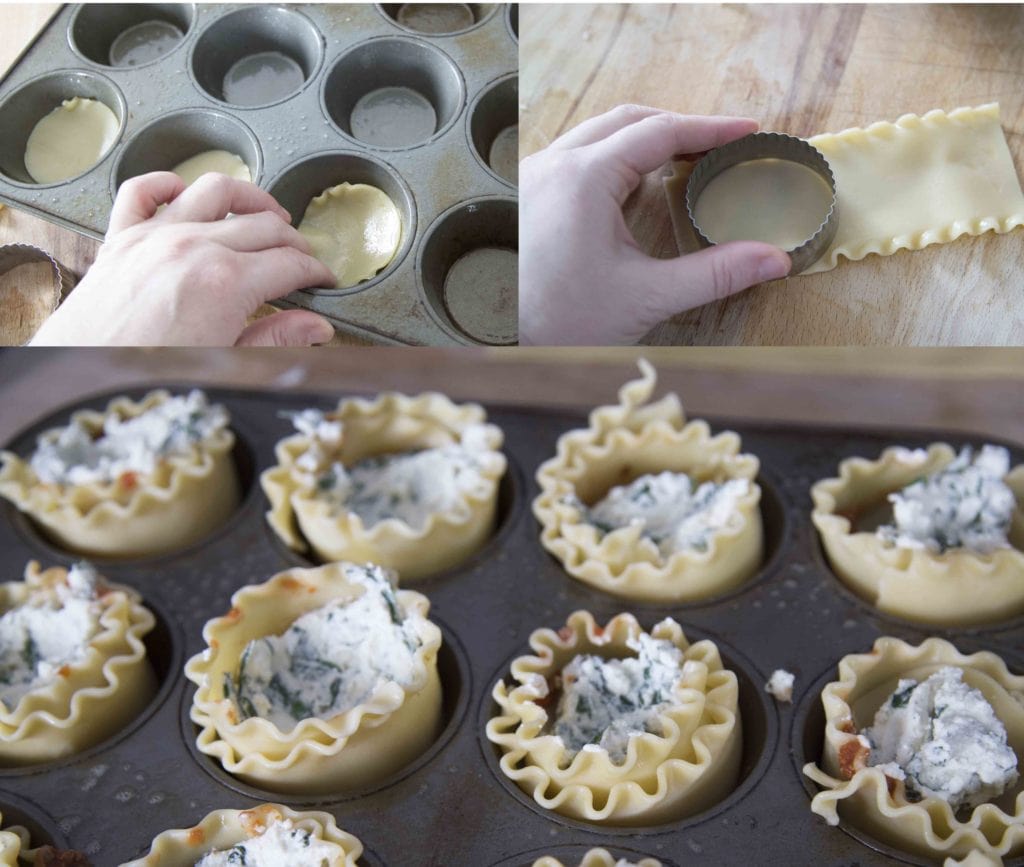Lasagne muffin facile à faire / Cinq Fourchettes