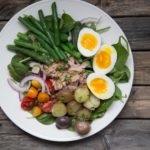 Salade niçoise et mon truc de paresseuse pour sauver du temps ... / Cinq Fourchettes