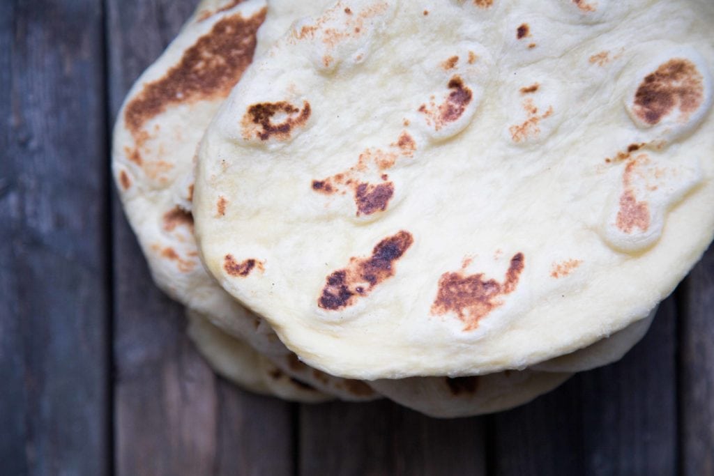 pain naan maison recette cinq fourchettes