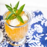Thé glacé maison citron, gingembre et menthe Cinq Fourchettes