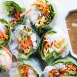 Rouleaux printaniers au crabe et crevettes Cinq Fourchettes