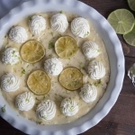 Tarte à la lime SANS CUISSON Cinq Fourchettes