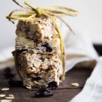 Barres tendres aux cerises et amandes Cinq Fourchettes