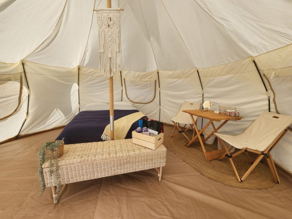 hotel uniq camping Cinq Fourchettes