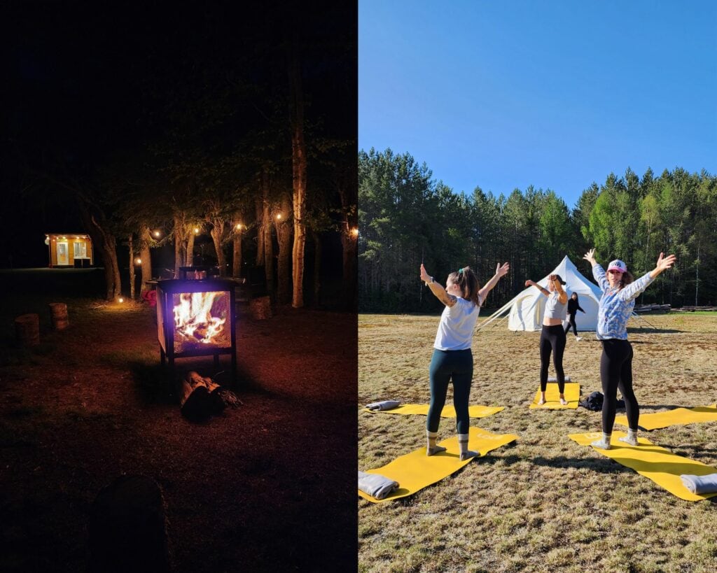 hotel uniq camping Cinq Fourchettes