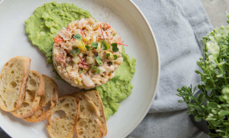 tartare de homard et pommes cinq fourchettes recette