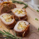 filet de porc poire brie prosciutto recette Cinq Fourchettes