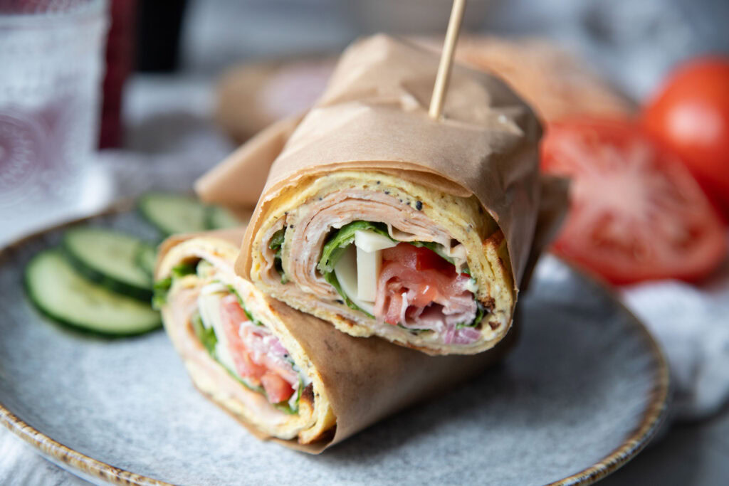 sandwich pain au fromage cottage oeufs recettes cinq fourchettes