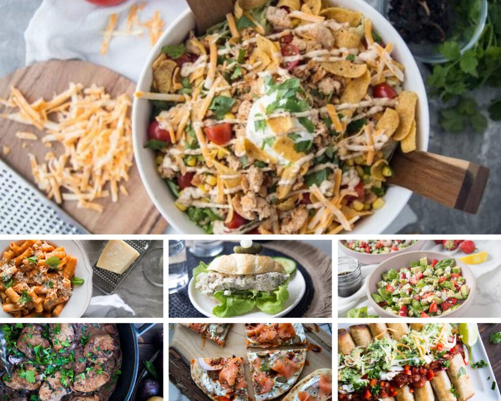 menu rabais circulaire idées recettes cinq fourchettes