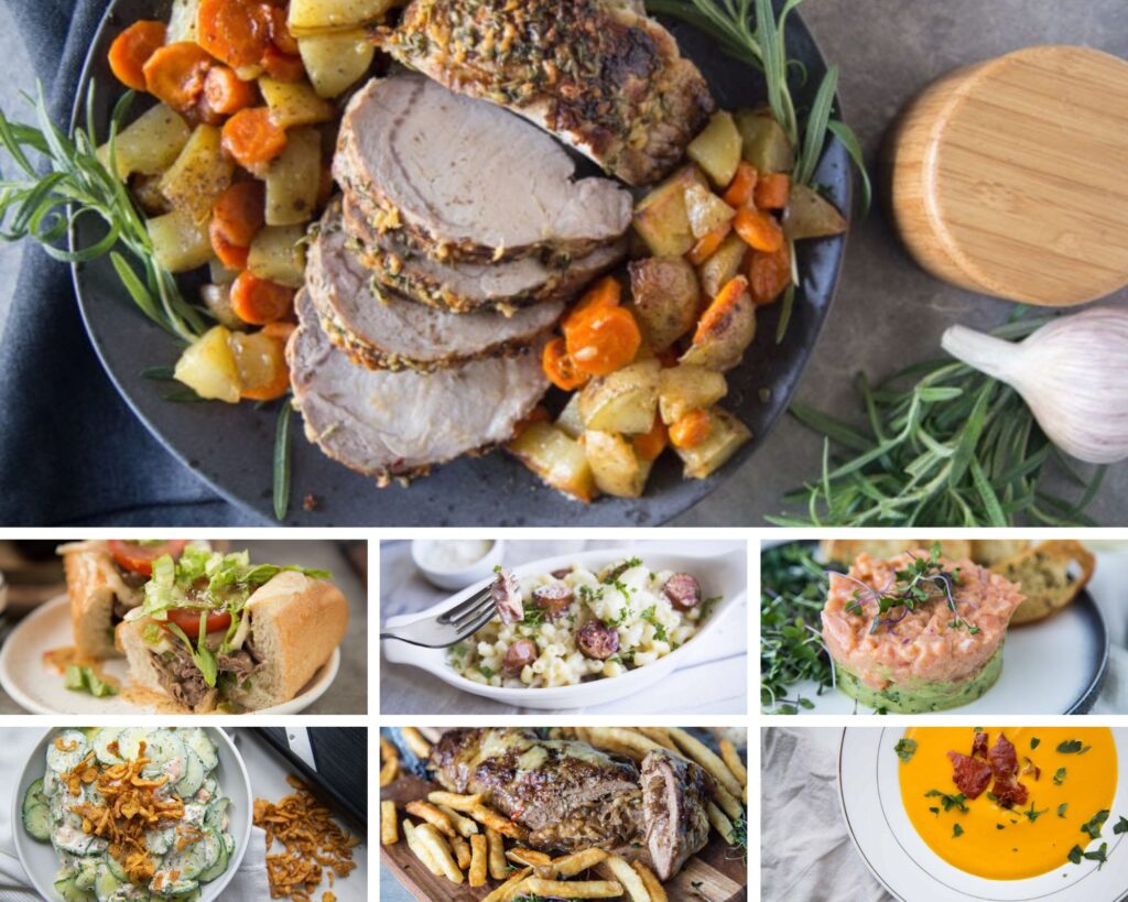 menu rabais semaine recettes idées Cinq Fourchettes