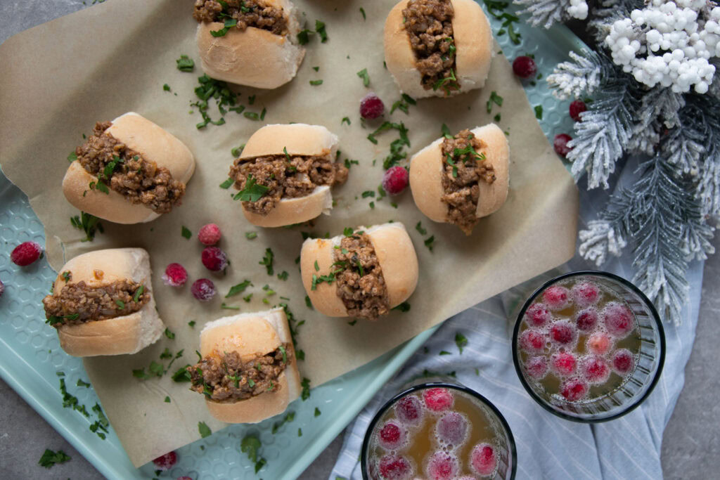 pains farcis à la viande gumbos cinq fourchettes recette Noël