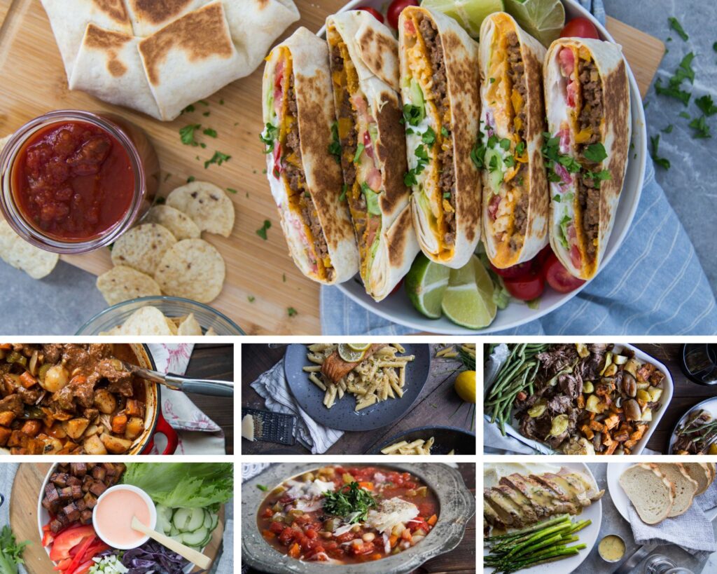 menu rabais semaine recettes idées Cinq Fourchettes