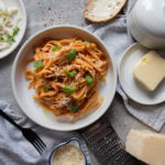 pâtes maison fettuccines ail tomates recette Cinq Fourchettes