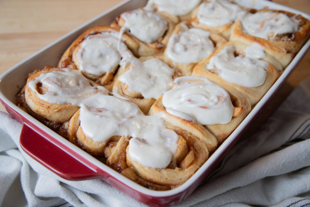 brioches pommes recette gourmande cinq fourchettes buns apple recipe