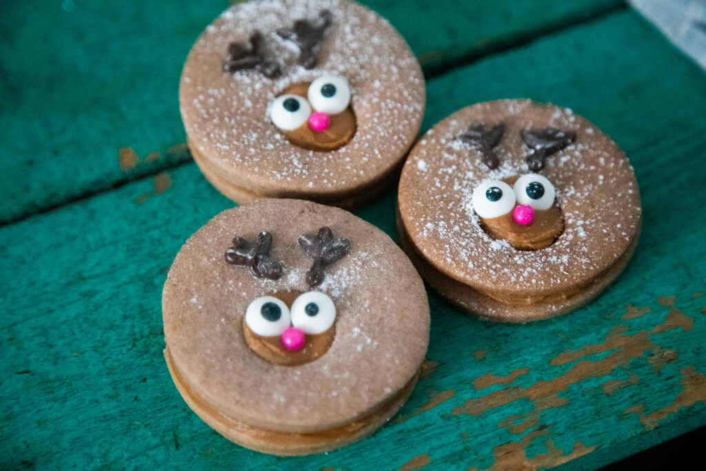 biscuits renne recette cinq fourchettes Noel