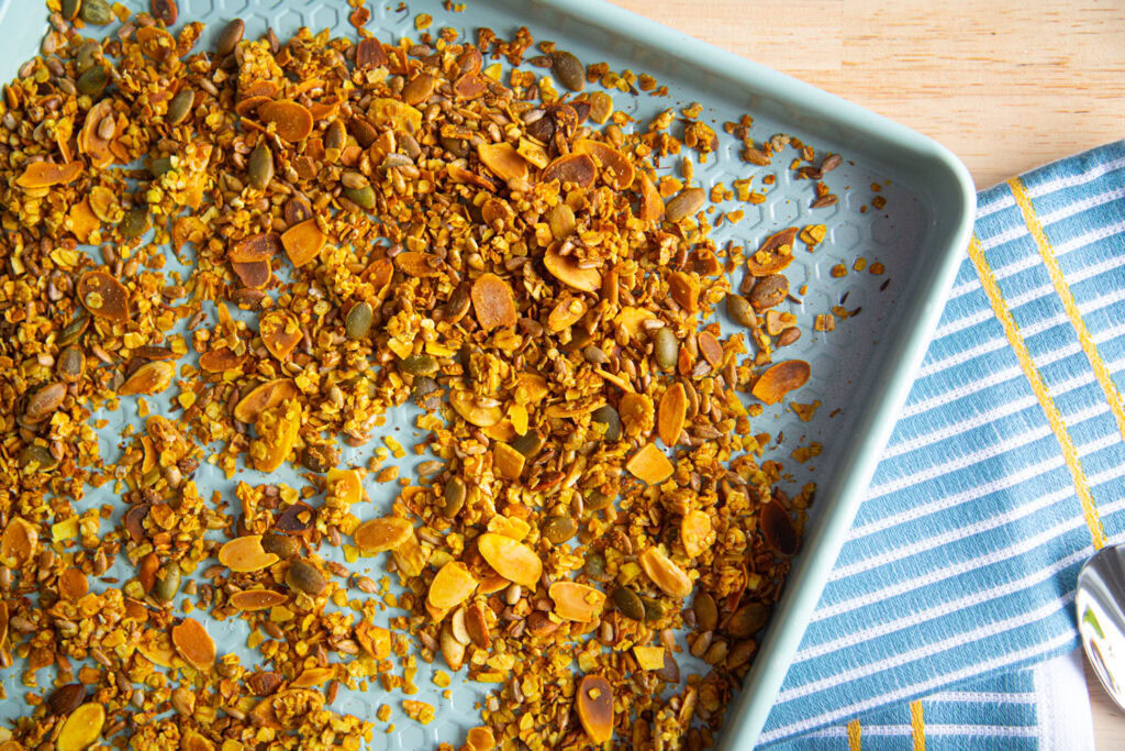 granola salé soupes salades cinq fourchettes recette recipe