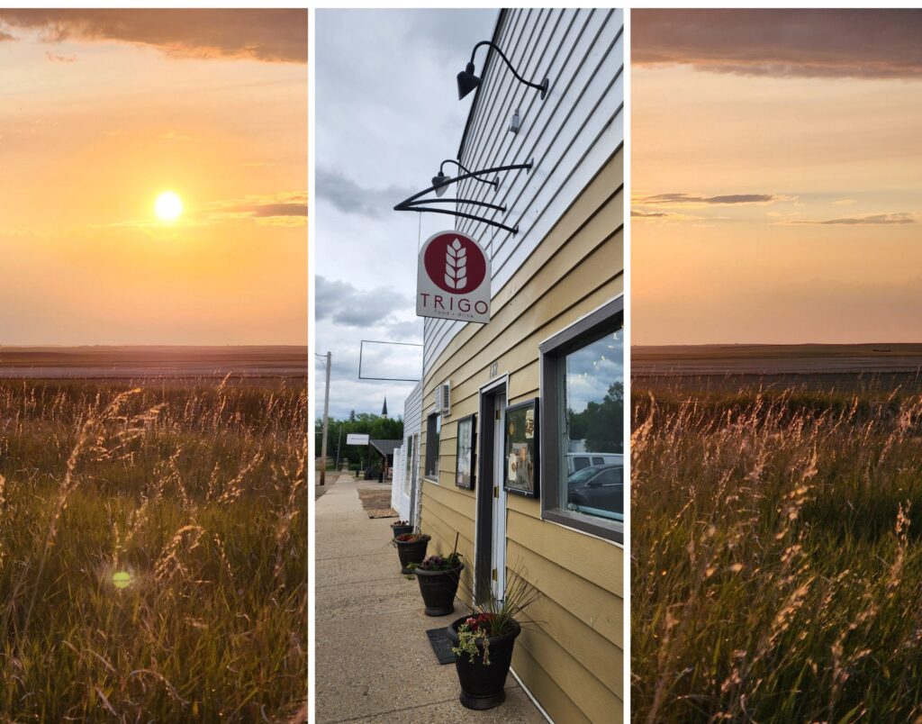 Saskatchewan Trigo voyage restaurant travel Cinq Fourchettes Laflèche